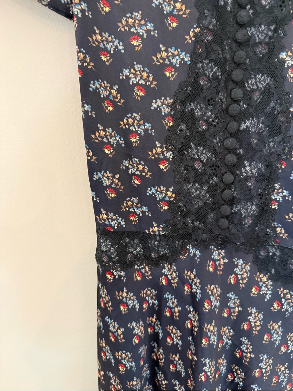 Doen Ivy Mini Dress in Delphinium Floral | NWT | Size XXL - Picture 9 of 16